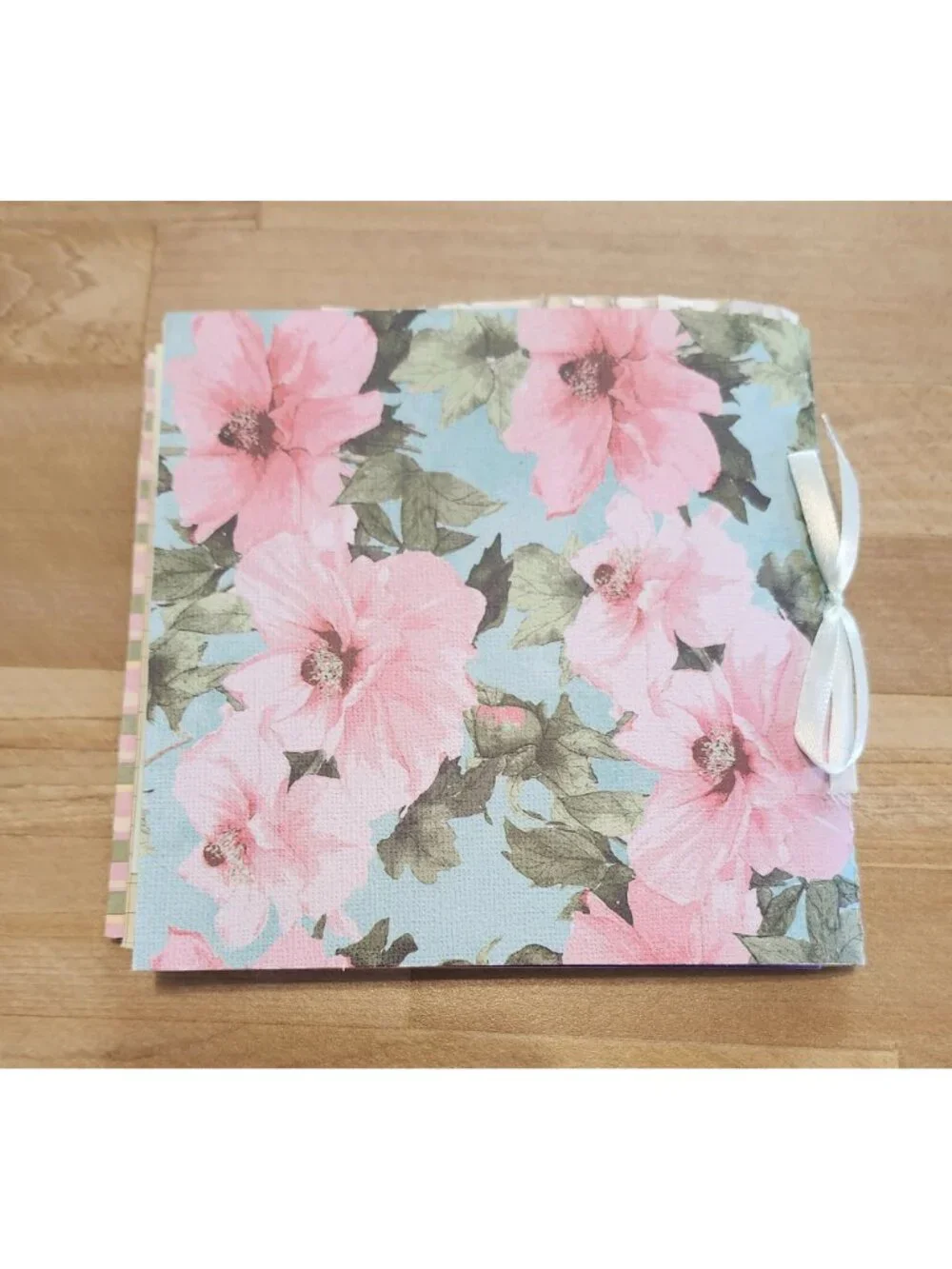 Colorful Floral Junk Journal Handmade 96 pages